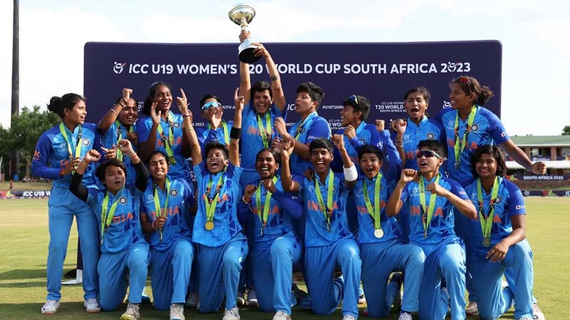 भारतले जित्याे यू-१९ महिला विश्वकप क्रिकेटकाे उपाधि 