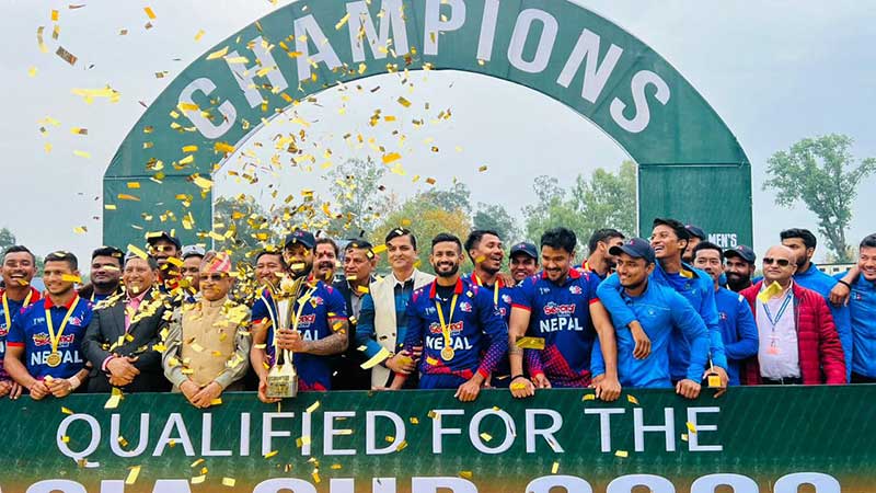 Nepal wins ACC Men's Premier Cup